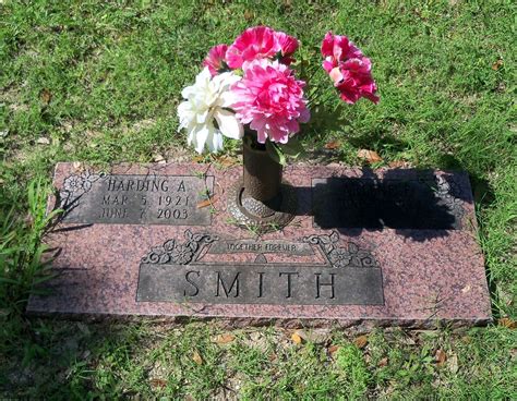 Harding Alva Smitty Smith Find A Grave Memorial