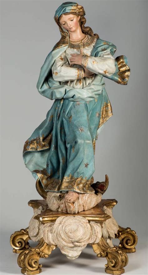 Pin en mary Inmaculada concepción de la virgen maría Arte religioso