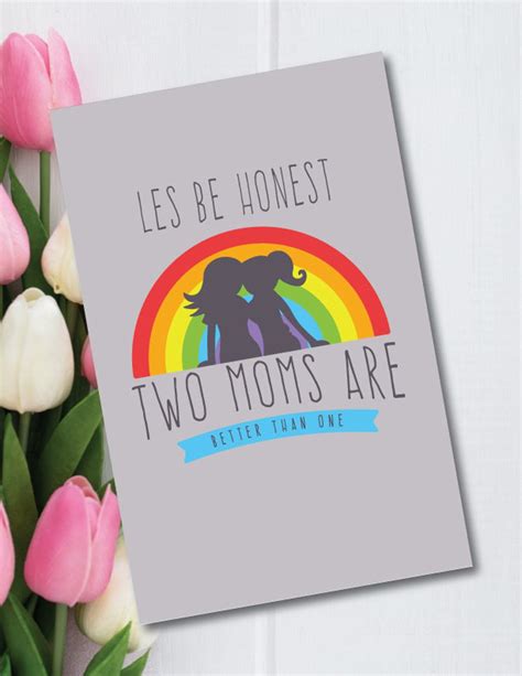 Lesbian Mothers Day Gay Mothers Day Card Digital Download Paper Card Mothers Day Canada