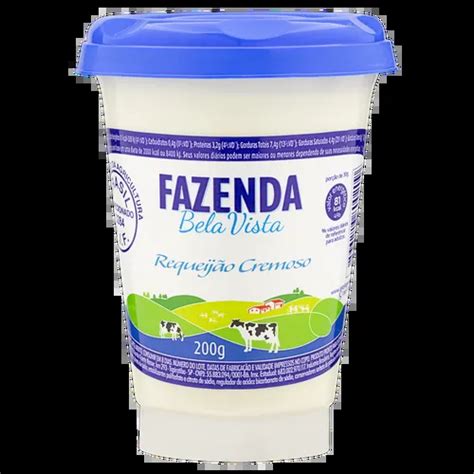 Requeij O Cremoso Fazenda Bela Vista Copo G