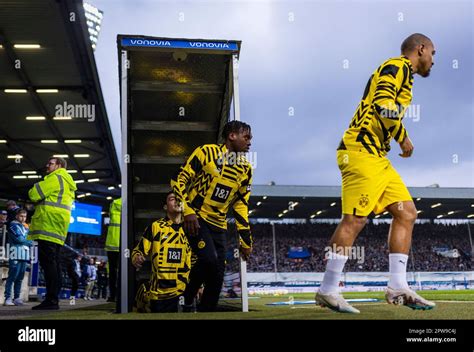 Bochum Germany Th Apr Donyell Malen Bvb Jamie Bynoe