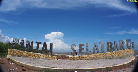 Pantai Selat Baru Wisata Pantai Bengkalis Riaumagz