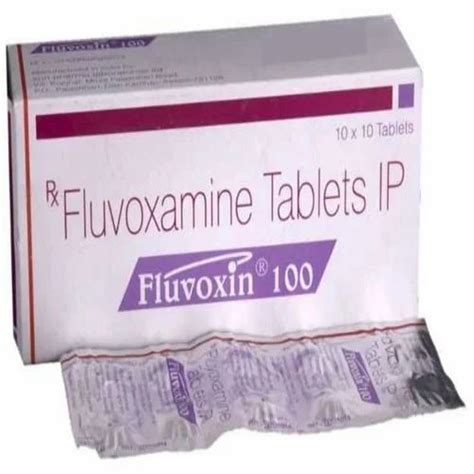 Fluvoxamine Fluvoxin Mg Tablet Prescription Treatment Anti