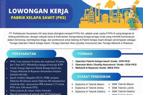 PTPN XIII Buka Lowongan Kerja ANTARA News Kalimantan Timur