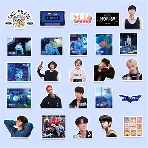 Kpop Stray Kids Stickers 96Pcs Stray Kids NOEASY Album Sticker Pack ...