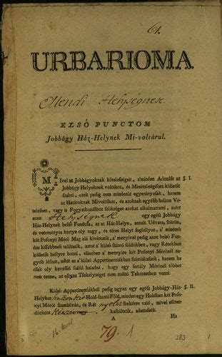 Urbaria et conscriptiones | Hungaricana