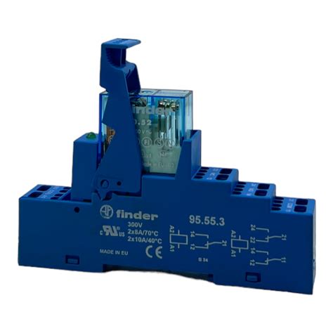 Finder 99.80.024.99 Koppelrelais 24V DC 6...28V DC 8A Finder Relais VE