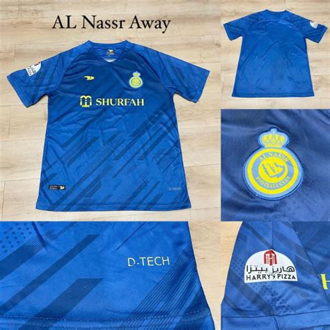 Jual Jersey Al Nassr Away 2022 2023 Nasar Go Grade Ori Shopee Indonesia