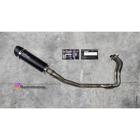 Jual Leovince Gp Corsa Evo Long Original Fullsystem Yamaha R Mt New