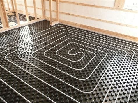 A Guide To Radiant Heating Options Pex Plumbing Thermal Mass Low