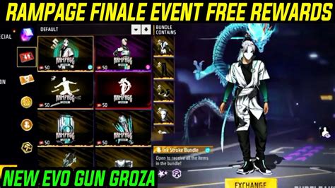 Rampage Finale Event Free Fire Free Fire New Event Next Evo Gun