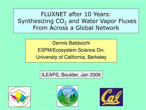 Dennis Baldocchi Espmecosystem Science Div Ppt Download