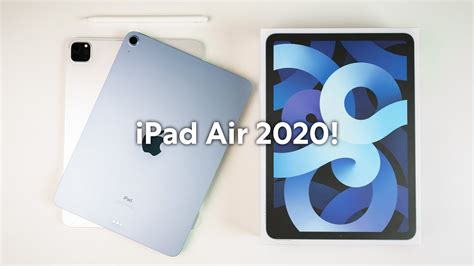 Sky Blue Ipad Air 2020 Unboxing And First Impressions Youtube