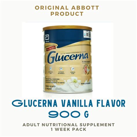 Glucerna Sr Triple Care Vanilla Flavor G Lazada Ph