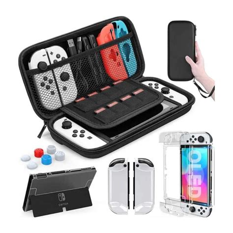 Estojo Bag Case Para Nintendo Switch Oled Capa Acr Lica Pel Cula