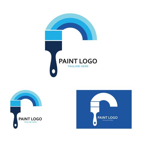 Paint Logo Vector Icon Illustration 10756188 Vector Art At Vecteezy