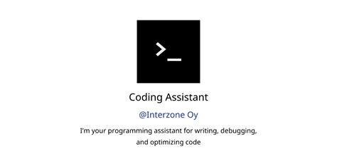 Coding Assistant Gpts Features And Functions Examples And Prompts