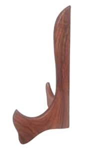 New Era Wood Carving Art Wooden Handmade Plate Stand Inch Foldable