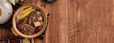 Premium Photo Close Up Of Delicious Ginger Duck Stew Hot Pot Soup In Taiwan