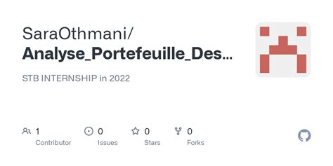 Github Saraothmani Analyse Portefeuille Des Impay S Stb Internship