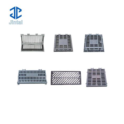 Heavy Duty Bitumen Coating Ductile Iron Rectangle Cast Gully Grating