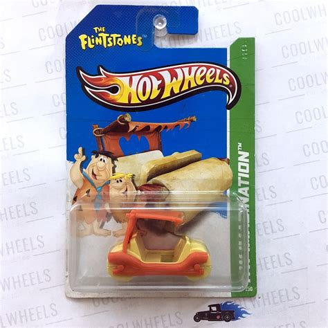 Hot Wheels Flintstones Flintmobile Shopee Malaysia