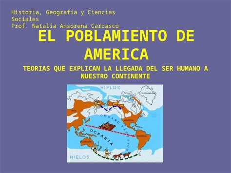 PPT Clase Poblamiento Americano DOKUMEN TIPS