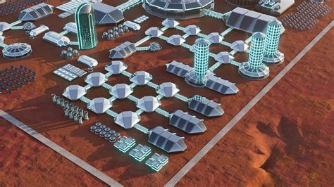 Martian Base 3d Model Cgtrader