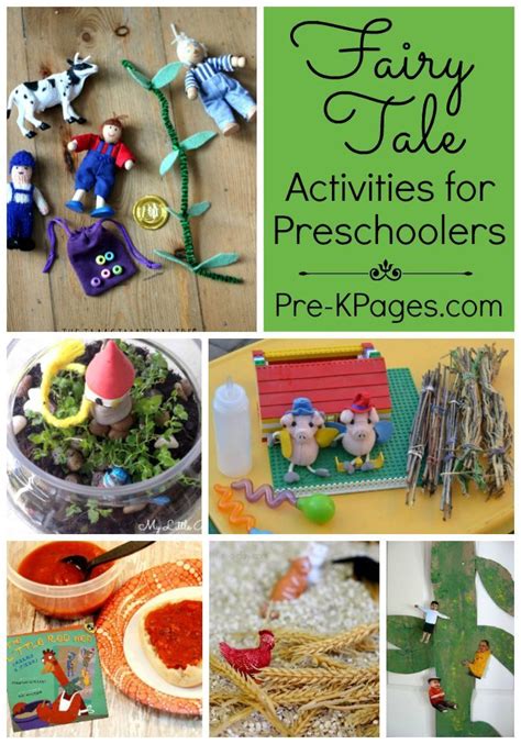 A Collection Of Fairy Tale Activities Pre K Pages Fairy Tale