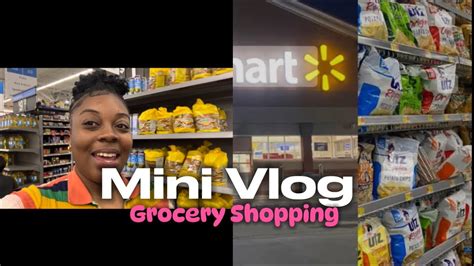 Mini Vlog Grocery Shopping W My Man YouTube