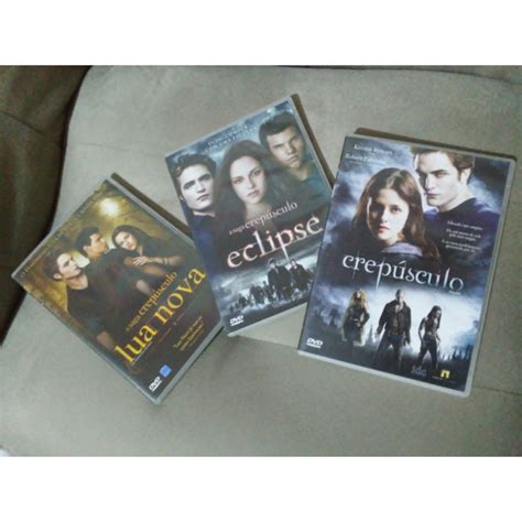 Filmes Dvd Coleção A Saga Crepúsculo Shopee Brasil