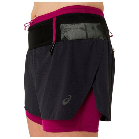 Asics Fujitrail 2 In 1 Short Running Shorts Women S Free EU