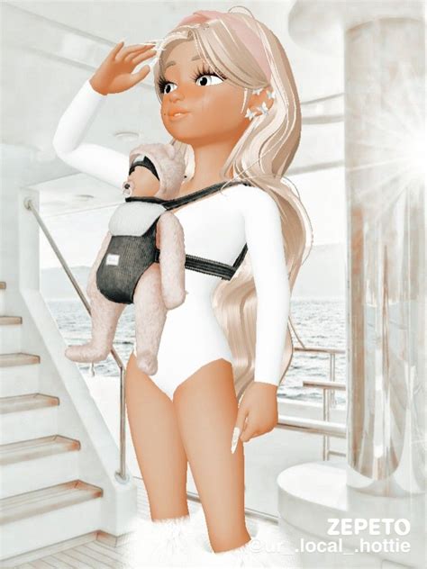 Babysitting At The Beach Zepeto Looks Ideas Preppy Girls Zepeto