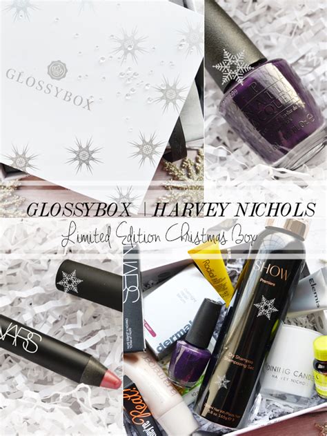 Glossybox For Harvey Nichols Luxury Christmas Box Makeup Savvy