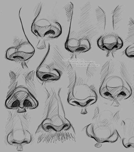 Nose Drawing Drawing Faces Face Markings Drawing Noses Reference