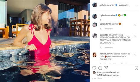 Ophélie Meunier sublime en maillot de bain en vacances au Maroc Closer