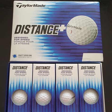 Jual Golf Ball Taylormade Distance Plus Bola Golf 12 Balls