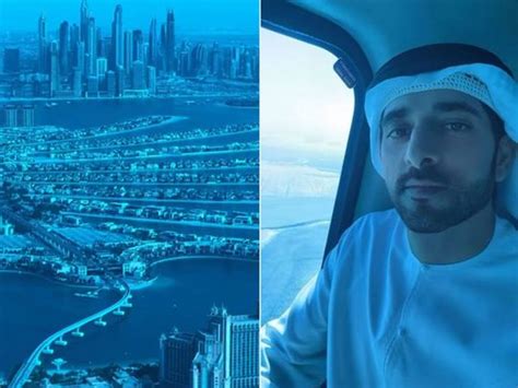 Watch Sheikh Hamdan Shares A Stunning Aerial Shot Of Dubais Palm