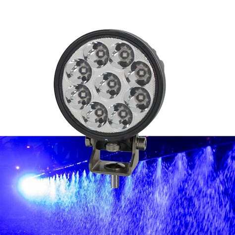 Good Visibility W V V Nm Blue Led Spotlight For Tractor