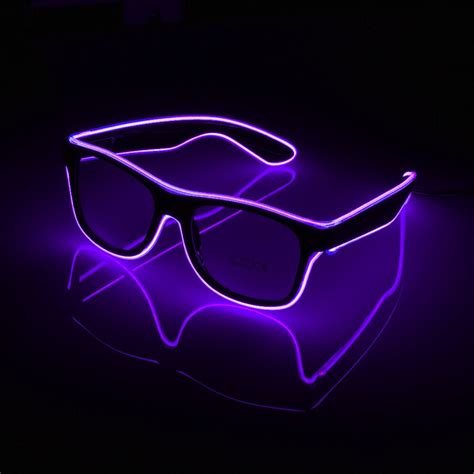 Flashing Glasses El Wire Led Glasses Glowing Party Supplies Lighting Novelty T Bright Light