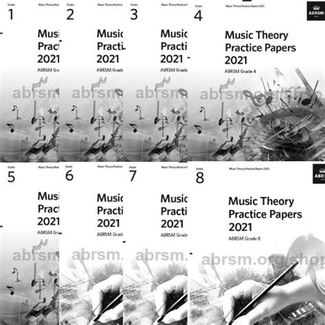 FAMA 2021 ABRSM Music Theory Practice Papers Grade 1 8 Past Year