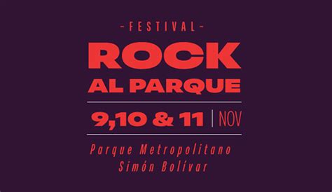 Rock Al Parque 2024 9 10 Y 11 De Noviembre