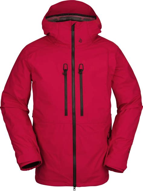 Volcom Guide Gore Tex Jacket Red Vestes Ski Snowleader