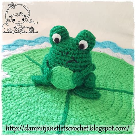 Ravelry Frog Security Blanket Pattern By Janet Carrillo