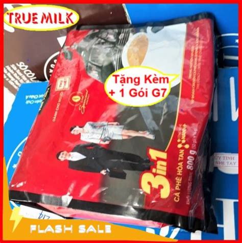Ca Phê G7 3in1 50gói x 16g (Tặng kèm +1 gói) - cafe g7 50 gói - cafe g7 ...