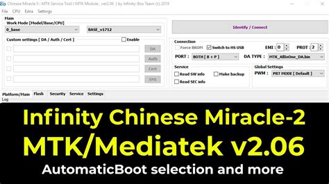 Infinity Chinese Miracle 2 MTK Mediatek V2 06 AutomaticBoot Selection