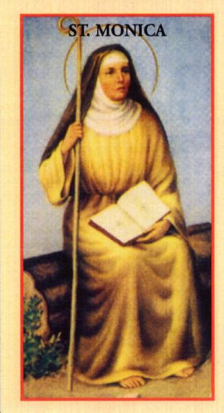 Prayer Cards: St. Monica