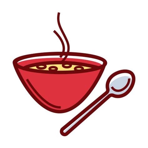 Hot Soup Royalty Free Vector Image VectorStock