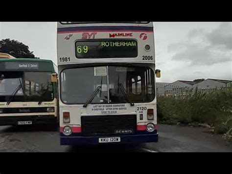 Preserved First Mainline Dennis Dominator 2120 KKU 120W At SYTT Open