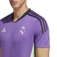 Adidas Real Madrid Trainingsshirt Paars Donkerblauw Wit